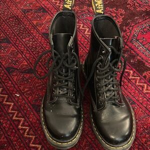 Dr. Martens Classic Black Leather Boots
